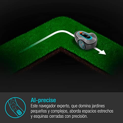 Gardena Robot cortacésped SILENO minimo 250 m²: cortacésped Inteligente con conectividad óptima, programable con la aplicación Bluetooth® de Gardena, versión IT/ES (15201-34) - imagen 4