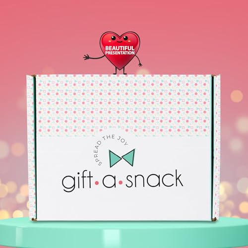 Image of Gift A Snack - Healthy Granola Breakfast Bars, Snack Box Care Package + Greeting Card (45 Count) Graduation Birthday Treats Gift Basket Nutritious Chips Office Food Assortments & Variety Gifts