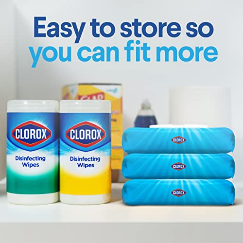 Clorox Disinfecting Wipes, Bleach Free Cleaning Wipes, 75 Wipes, Pack Of 3, Fresh Scent (Package May Vary) #TOP4