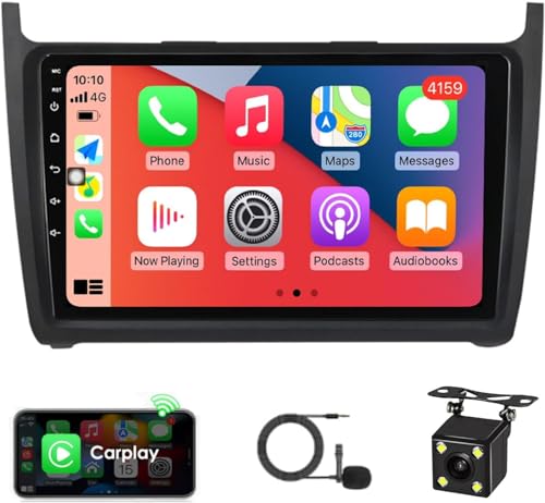 Autoradio Android Carplay sans fil doté d'un écran IPS 9 pouces et navigation GPS - 2