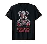 Terrible Teddy Scary Plush Horror Teddy Bear Scary T-Shirt
