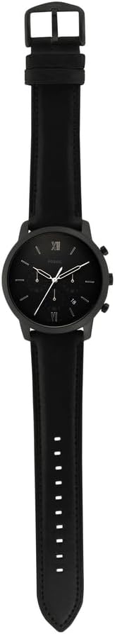Fossil Neutra Watch for Men, Quartz Chronograph Movement with Leather Strap