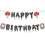 Have a Killer Birthday Banner, Horror Movie Penny Theme wise Birthday Party Supplies, Horror Party Decorations, Friday the 13th Birthday Party Banner, Halloween Horror Zombie Vampire Party Decorations