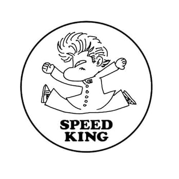 Amazon.co.jp: キャラTマート [SPEED KINGT] Tシャツ（ホワイト