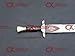 Handmade Riptide Sword of Percy Jackson-Anaklusmos Sword- Percy Jackson and Olympians Sword Fictional Sword