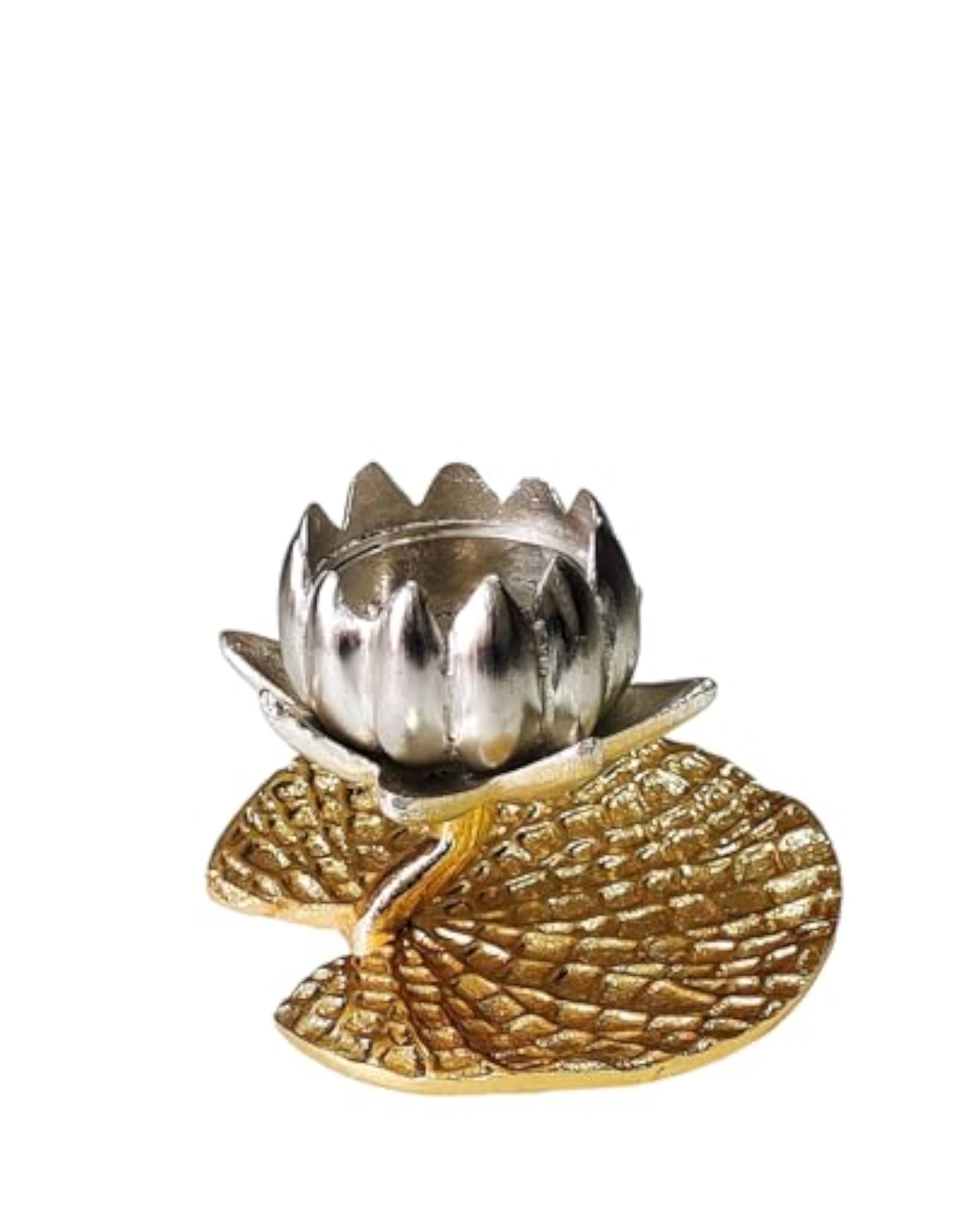 Tealight Candle Holder Aluminium Gold & Silver Decorative