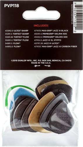 image for JIM DUNLOP Guitar Picks (PVP118), Shred, 0.25