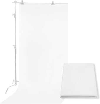 Meking Diffusion Fabric Light Silk White Seamless Nylon 4.3 x 1.8 Yard | Foldable Diffusion Sheet for Light Tent, Strobe Light, Lighting Light Modifier and Other Photographic Equipment