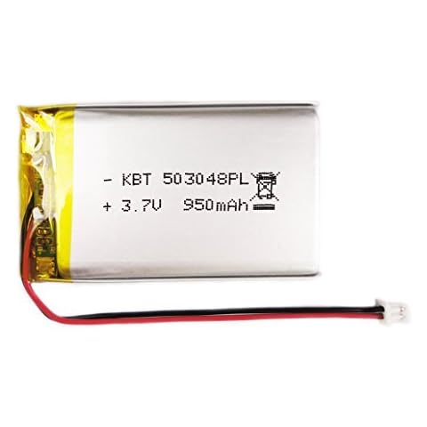 BrightTea 3.7V 950mAh Battery Lithium Ion Polymer Battery Rechargeable Battery Li-ion Li-Po Cover
