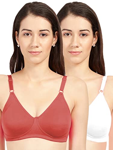 Image of SONARI Olivia Womens Non Padded Tshirt Bra | Wire Free, Adjustable Straps, Hook & Eye Closure, Soft & Stretchable, Cotton Material and Moderate Coverage, Handwash Only