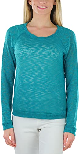 Image of ToBeInStyle Women's Classic Long Sleeve V-Neck Pullover Sweater