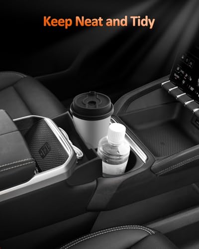 Image of CDEFG for 2025 2026 GMC Terrain Center Console Organizer Cup Holder Insert - Terrain Elevation Silicone Console Storage Accessories