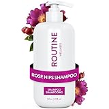 Routine Wellness Shampoo - Strengthens, Thickens Dry Damaged Hair - Promotes Full, Voluminous, Healthy Hair - Rose Hips 14oz