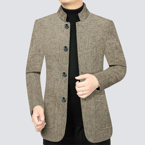 Blazer polyvalent pour homme veste style décontracté de printemps - 4
