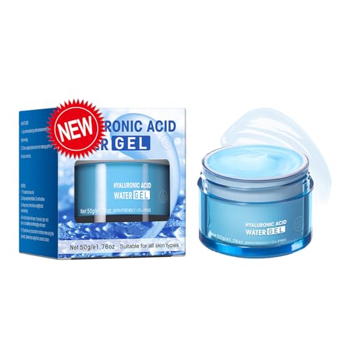 RG ROUGE LX Hydro Boost Hyaluronic Acid Moisturizing Water Gel, Face Moisturizer For Oil Skin, Hyaluronic Acid Formula Combined With Water,Lightweight and Long-lasting Hydration-1.76Oz (Water Gel)