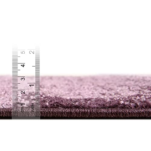 Tapete rectangular Unique Loom Del Mar 160x243 cm violeta miniatura 2