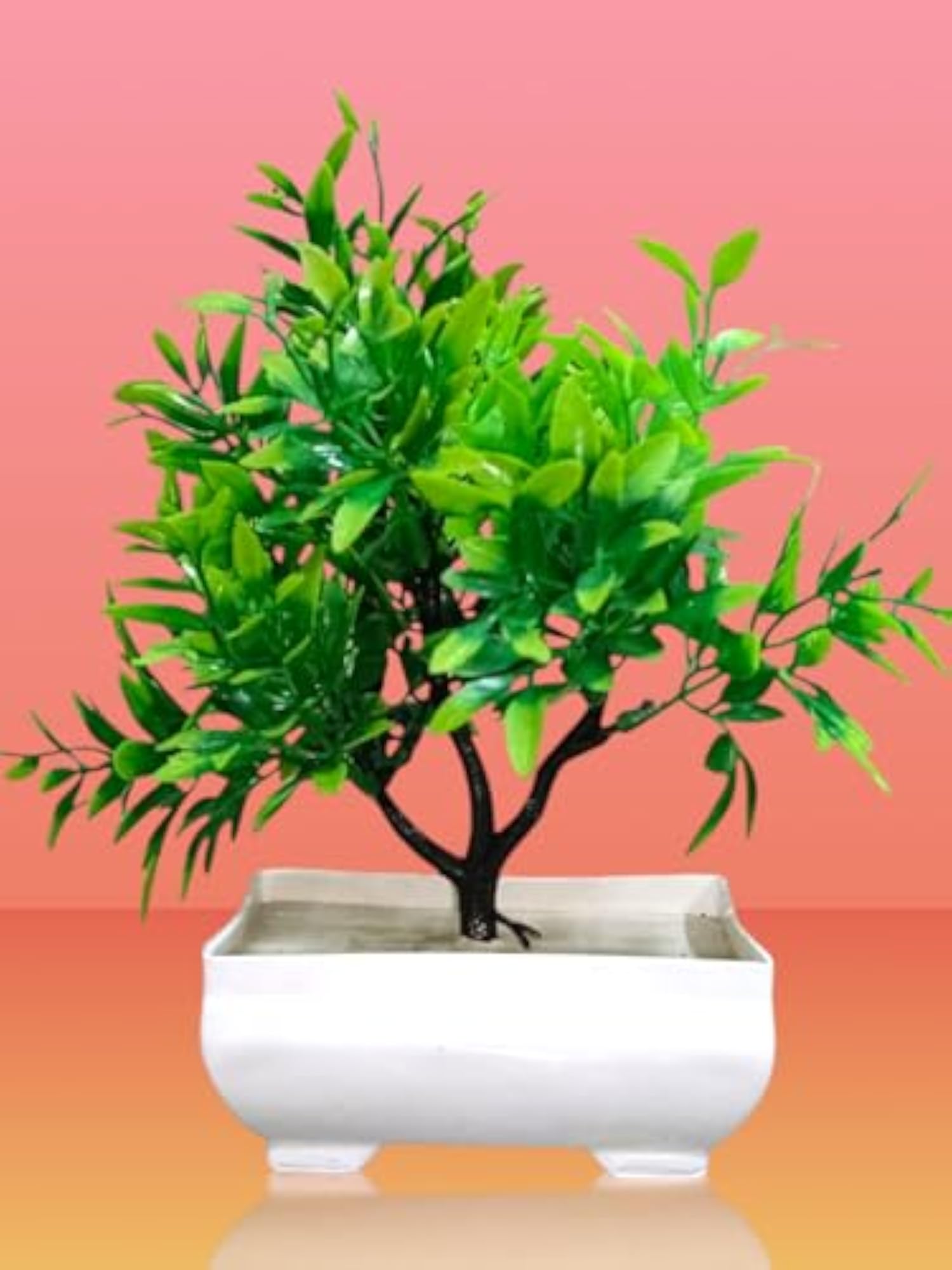 Artificial Plants in Pot Pack of 3 Decorative Ornament