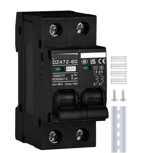 Disjoncteur solaire DC 1000V disjoncteur de protection batterie 30A interrupteur