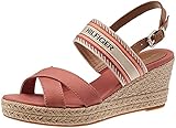 tommy hilfiger wedges elena blau Tommy Hilfiger Damen Wedge Espadrille