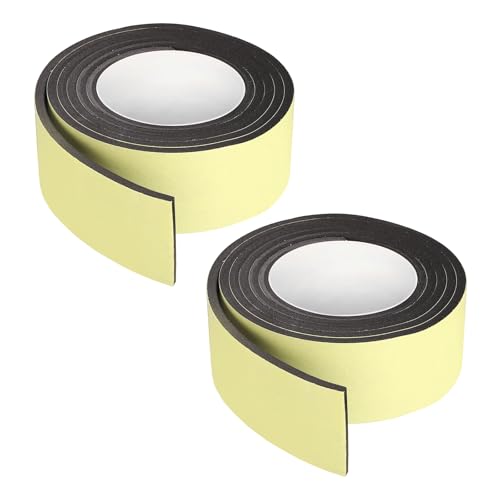PATIKIL ���A�f�M�e�[�v �ЖʔS���� �h�A�V�[���X�g���b�v �h�A �� �G�A�R���p 50 mm W x 5 mm t x 2 M �C�F���[ 2��