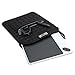 USA Gear Neoprene Drawing Tablet Case Travel Sleeve Cover with Accessory Pocket Compatible with Wacom Intuos Draw CTL490DW, Intuos Art CTH490AK, Intuos Pro Pen, Other Drawing Tablets