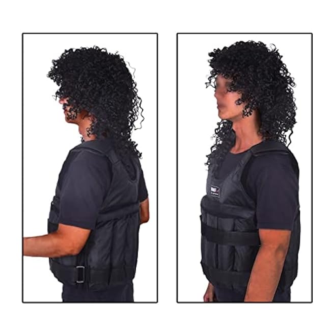 110LB Weighted Vests Workout Vests, Adjustable Body Weight Vest with Reflective Stripe Running Vest for Men Women Strength Training, Training Workout, Jogging, Walking