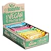 BodyMe BIOLOGISCH Veganistisch Proteine Bar | Gemengde Doos | 12 x 60g Vegan Protein Bars | 16g Compleet Eiwit | Glutenvrije | 3 Veganistische Proteïne | Alle Assentiële Aminozuren | Eiwitrepen