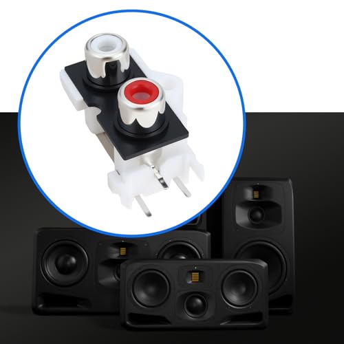 5 piezas Conector RCA Macho ECSiNG AV-2-8.4-9 miniatura 2