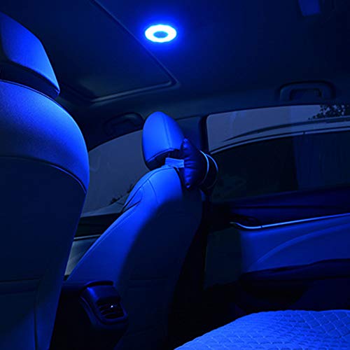 GoolRC LED Luz de leitura interna do carro Ímã de teto de carregamento USB automático Luz solar do c