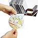 sdroceRyaM 50PCS CD/DVD Inner Sleeves Transparent Plastic Sleeve Anti-Static for 5 Inches CD and DVD Mini LP Storage