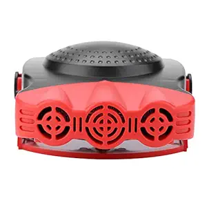 Car Heater Cooler, Safe Adjustable Shaft 12V Car Demister Air Purify Windshield Portable Ceramic for Defrosting for Defogging'
