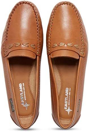 Eastland Women's SHEA Loafer, Camel, 7 | Image 4