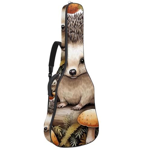 Sac de transport guitare étanche 104,7 cm rembourré avec poches accessoires