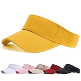 ProtectionUV-Schutz: Das Unisex Visor Cap Sonnenhut MUSS für alle Jahreszeiten UV-Schutz haben. Das gebogene Twill-Visier bietet optimalen Sonnenschutz für Gesicht und Augen und lenkt Sie vom Sonnenschein ab.