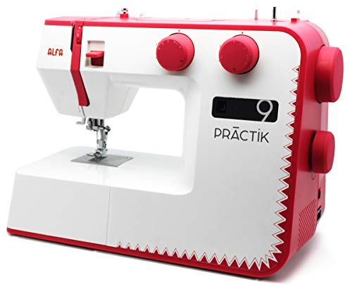 Máquina de coser Alfa Practik 9 con chasis rígido para coser vaqueros 3