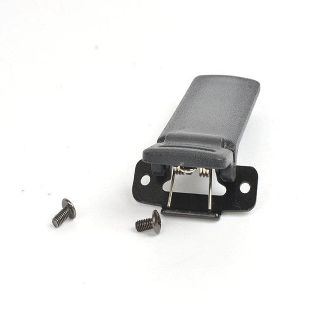 CALANDIS® Black Belt Clips for Baofeng Bf Uv5R 2-Way Radios Accessories Part