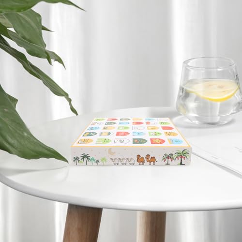 SHINEOFI Calendrier de L'Avent Ramadan 30 Cases DIY 5 Pièces, Boîtes à Friandises Personnalisables, Décorations Festives pour L'Aïd, Emballage Présent pour Garçon et Filles et Fêtes – vue 6