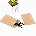 200 Pack Self-Adhesive Small Parts Packets Envelopes Kraft Self Sealing Seed Envelopes Coin Stamps Storage for Home, Garden, Wedding or Office, 2 Size(2.25