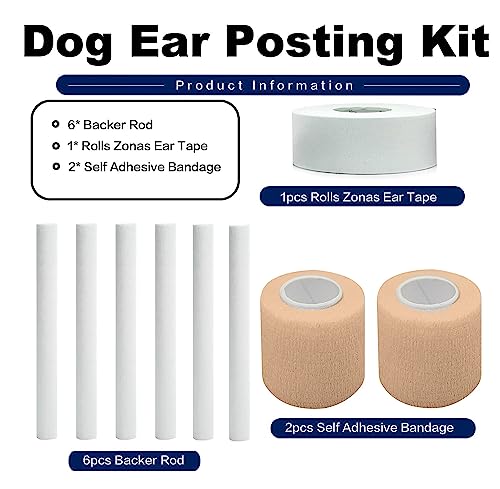 Pacify Doberman Dog Ear Posting Kit, Dog Ear Stand Up Support Tool with Tape Doberman Pinscher Dogs