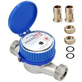 Compteur d'eau de jardin calibré 1/2