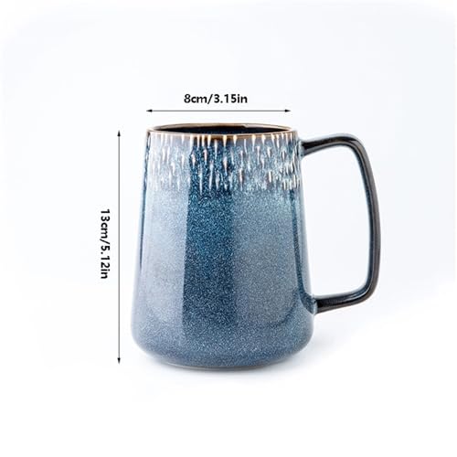Tasse à café en céramique grande capacité 680 ml pour thé eau et jus - 3