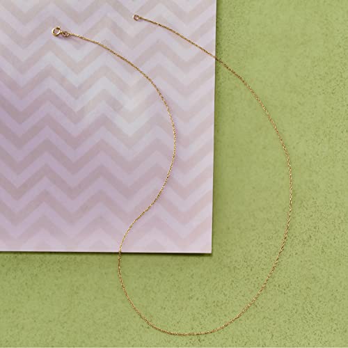 Ross-Simons 0.7Mm 14Kt Yellow Gold Rope-Chain Necklace. 16 Inches #TOP2