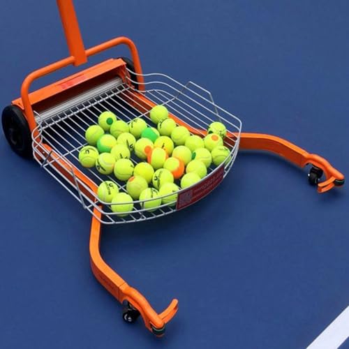 Carrello automatico per raccogliere palline da tennis – raccoglie e contiene fino a 290 palline per un uso efficiente sul campo da tennis