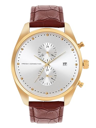 French Connection Spring-Summer 2023 Analog Silver Dial Mens Watch-FCN00052B (B0C6GYTJ7Q) Amazon Price History, Amazon Price Tracker