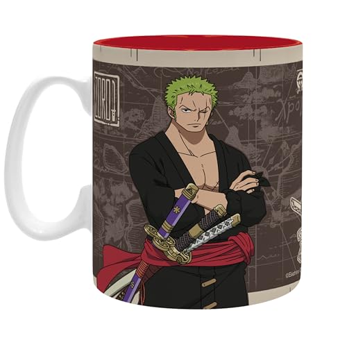 ONE PIECE - Mug - 460 ml - Zoro Wanted - subli - box