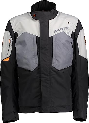 SCOTT ADV Terrain Dryo Giacca tessile moto, nero/grigio, L