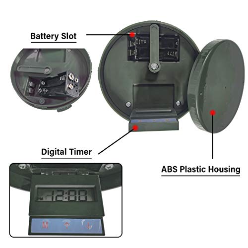 Highwild Deer Feeder Kit - Digital Timer - Metal Spin Plate - Easy Setup - All-In-One #TOP1