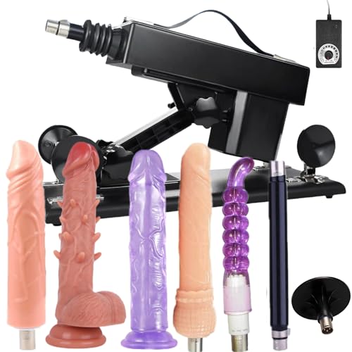 sex machine thrusting automaticfor home amp travel use quiet powerful motorampstable performance thrusting dildo machine with 7 attachments for women and men black