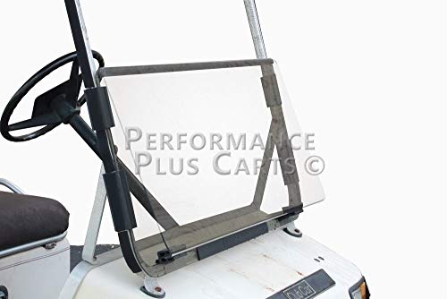 Performance Plus Carts Clear Club Car Ds Golf Cart Windshield 1982 Thru 2000 #TOP4