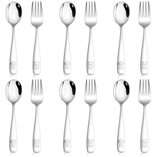 HaWare 12 Pieces Toddler Utensils Set